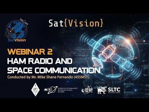 SAT{Vision} - Session 2: Build the Ground Station | With Mr. Mike Shane Fernando