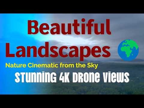 Stunning 4K Drone Views of Beautiful Landscapes 🌍 | Nature Cinematic from the Sky