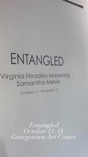Be sure to stop by and see the newest exhibit at the @georgetown_art_center while you’re downtown for the Autumn Art Stroll and South Main Arts Festival this week! ️ Entangled will be displayed until November 15.Oct 17 | Autumn Art Stroll | 4-8pmSouth Main Arts Festival | 10am-6:30pm️FREE events Art & Cultural District #georgetowntx #artgallery #artevents #letstexas #do512 | Visit Georgetown, Texas | Facebook