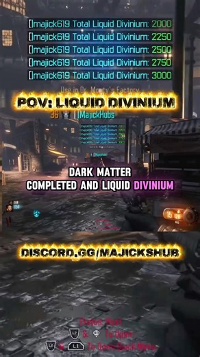 BO3 fully maxed 😈 Level 1000 + Dark Matter + Liquid Divinium | PC/PS #fyp #bo3 #zombies #discord