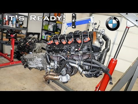I Changed My BMW Engine At Home!
