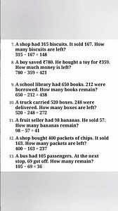 Subtraction word problem