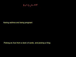 Determine if Events are Disjoint