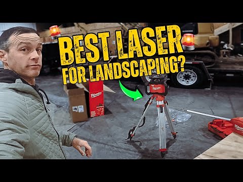 How To Set Up A Milwaukee M18 Rotary Laser Level!