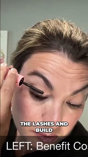 Best Mascara: Benefit vs Lancome for Short Lashes! #shorts