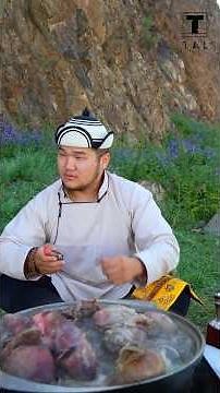 This is how we eat the sheep Organs – Mongolian Traditional Dish