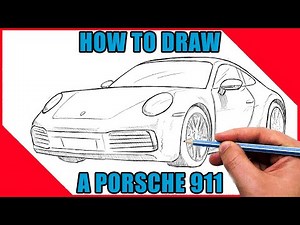 How to Draw a Porsche 911