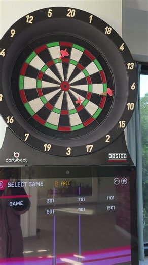 Dart Machine Big screen, easy operation. #dart #dartmachine #sportsgamemachine #coinoperatedmachine