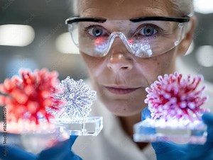 Researcher compares virus models in laboratory setting to study disease transmission and prevention strategies