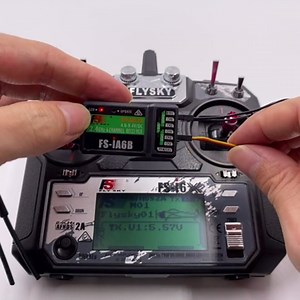 Flysky FS-i6X 6-10(Default 6)CH 2.4GHz AFHDS RC Transmitter w/ FS-iA6B Receiver