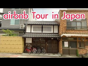 airbnb Japan Kyoto Unoan Japanese traditional house airbnb tour machiya "Tushinikai" style