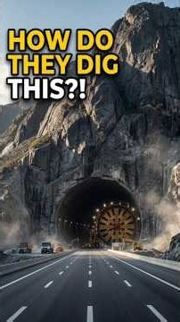 How Do They Dig Through Solid Mountains?