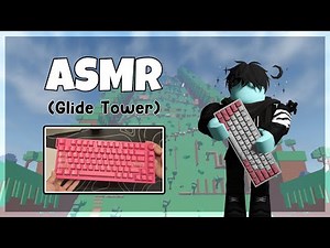 (HANDCAM) Glide Tower but it's CLACKY Keyboard ASMR! (ft. Pink Yunzii Keyboard?!)