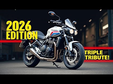 2026 Triumph Trident 660 Triple Tribute Edition – A Modern Classic with Racing Soul! 🇺🇸🔥