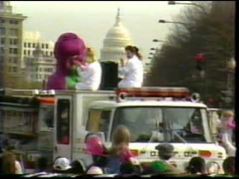 Barney in Holiday Parade " I Love You"
