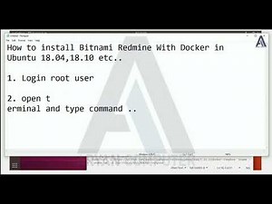 How to install Bitnami Redmine With Docker in Ubuntu 20.10, Bitnami Redmine on ubuntu Linux install