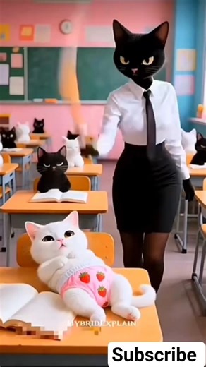 bas din bar 🛌#kidsstories #3danimation #cat #aiart #tatasierra2025 #aishorts #aishorts #kids