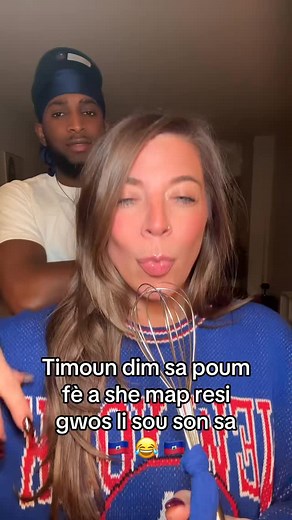 17K views · 11K reactions | ANOTHER BEAUTIFUL SONG! How did I do!? I don’t know what she is saying but it songs nice 殺藍 #cookingparty #cookingproducts #pie #holidayrecipe #thanksgivingfood #fooddeal #highprotein #groundbeef #holidayfood #holidaymenu #fbstylelife #couple #interacial #trend #trendingnow #fblifestyle | Discover Haitian Cuisine | Facebook