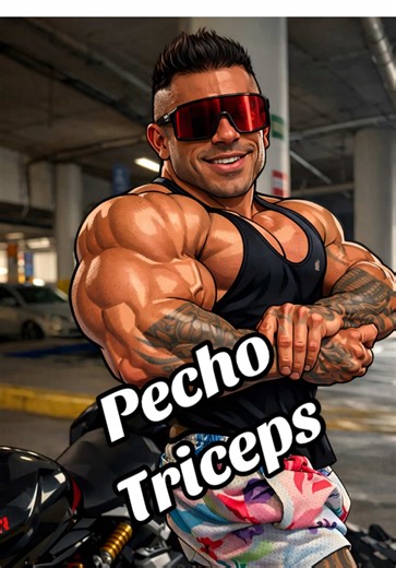 Rutina intensa de tríceps y pectorales