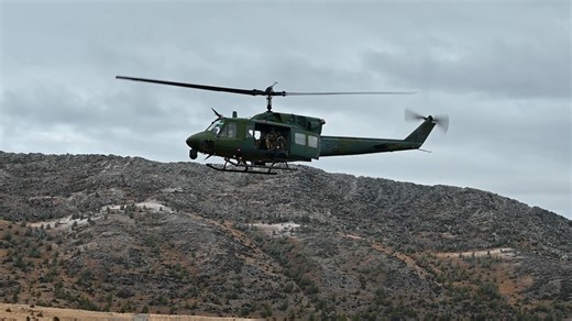 After 10 years 40 HS secures restricted air space for aerial gunnery training