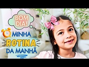 Arrume-se Comigo: Minha Rotina da Manhã para a Escola! 🚌✨🌸