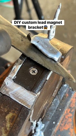 DIY custom lead magnet bracket😱 #fbviralpost2025シ #fbreels #reel #mechanic #trendingusa #racing #fblifestyle #highlights #trendingvideo #fbreelsfypシ゚viralシ | Bjune Works