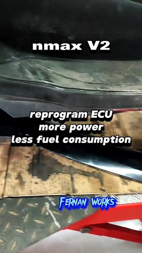 ECU Re-program Nmax V2 more power, less gasoline consumption... #yamahakamias #fernanworks #awareness | Fernan Works
