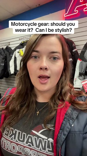 The great debate: motorcycle gear. Yay or nay? Remember: this is just my personal opinion regarding motorcycle gear and what i suggest for people who want to stay stylish and safe when riding. im not bashing anyone for how you dress to ride, you do you boo. I am an avid “dress for the slide” person, and i talk about my reasons why in this video. #motorcyclegear #ridinggear #motorcyclehelmet #motorcyclejacket #ridingjeans #dressfortheslide #motorcyclesafety #motorcycletips #tipsandtricks #motorcy