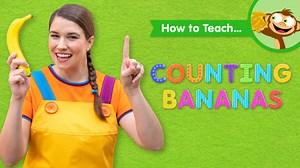 How To Teach Counting Bananas - Super Simple