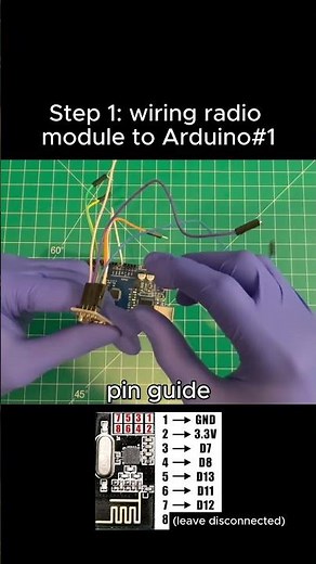 getting closer to building cool projects #arduino #arduinoproject #tutorial #nrf24l01 #wireless