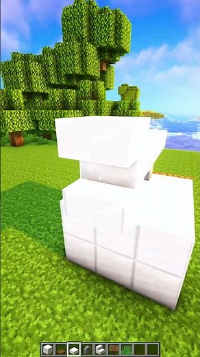Building the CUTEST dog house in Minecraft #minecraftbuilds #shorts #tutorial