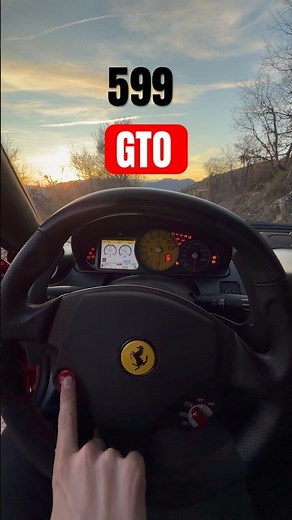 Start up Ferrari 599 GTO #ferrari #supercars #automobile