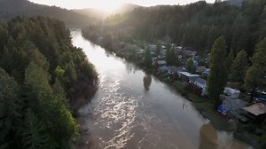 A Zen-like look at beautiful California rivers via drone