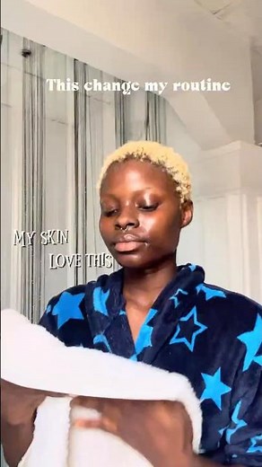 Black girl skin routine #blackgirlaesthetic #skincareproducts #shortyt #facewash #cleangirlaesthetic