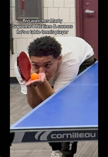 Marty Supreme's Table Tennis Skills Impress Everyone