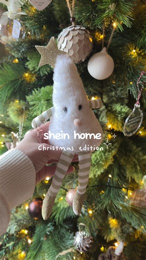 Soft, cuddly & oh-so-festive! 🎁🧸✨ Christmas trees, plush toys & Shein gift inspo for the perfect holiday setup. White tree - 39755655 Plush tree - 146304241 Plush present - 146304241 Download SHEIN app and search code LE843to claim your coupon. @SHEIN @SHEIN UK #SHEINhome #SHEINsaveinstyle #sheinforall #Ad #christmasdecor