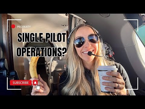 Single-Pilot Mountain Flying at Night | Day in the Life of a Pilot | PilotKaity