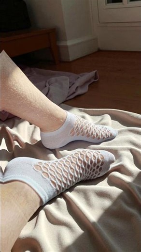 Not your average sock day… holes and all 🧦✨ #HoleySocks #SockAddict #FashionFeet #UniqueStyle #OOTD