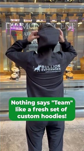 Nothing says "Team" like a fresh set of custom hoodies! 🤝🔥