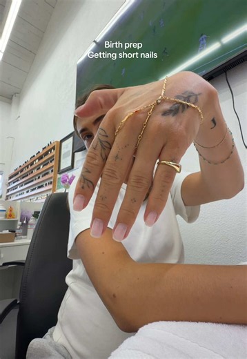 Gel X Nails for Birth Prep: Short Nail Ideas