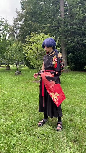 Scaramouche y Kazuha: Cosplay de Genshin Impact