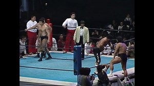 Tatsumi Fujinami & Kengo Kimura vs Masa Saito & Riki Choshu, Antonio Inoki vs Riki Choshu, Antonio I