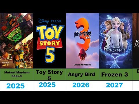 All Upcoming Animated Movies (2025-2029) | Disney, Pixar, DreamWorks & More!