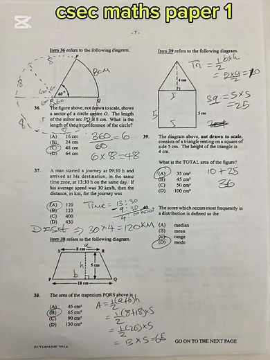 csec maths paper 1 solutions #mathematics #csecmaths #cxcmaths
