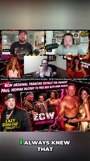 "The Queen of Extreme" Francine discusses the moment ECW owner Paul He... | paulheyman