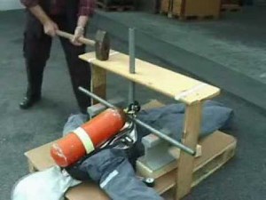 Explosión de botellas