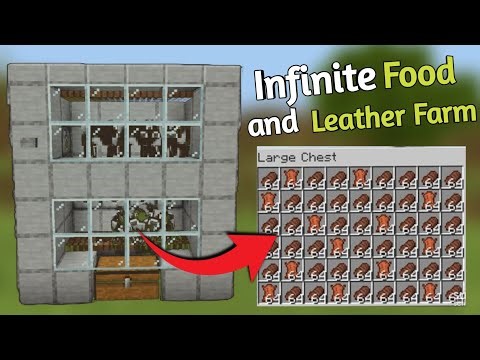 Easy Automatic Cow Farm Tutorial in Minecraft🔥1.21!(Java & Bedrock)