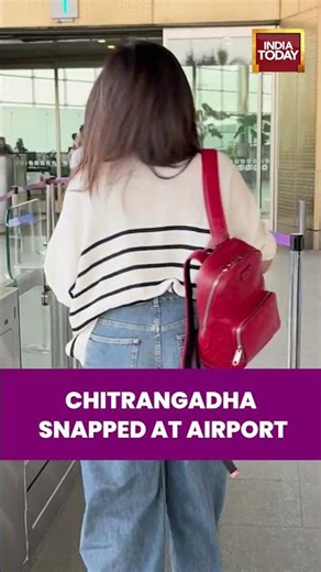 Chitrangada Singh Poses In Amazing Outfit At Airport #bollywoodnews #entertainment