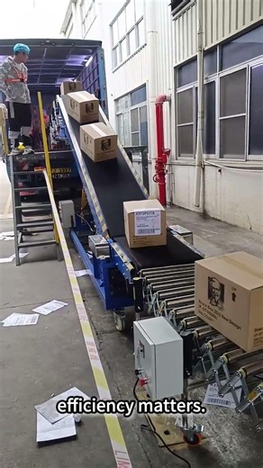 2 - For warehouses handling daily truck loading and container unloading - Naili Conveyor