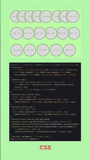 Responsive Stacked / Overlapping Images with Hover Effect